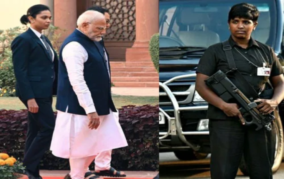 Country's first female SPG commando: Adaso Kapessa deployed in the security of PM Modi